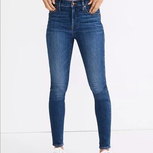 Madewell 10” High Rise Skinny Jeans
